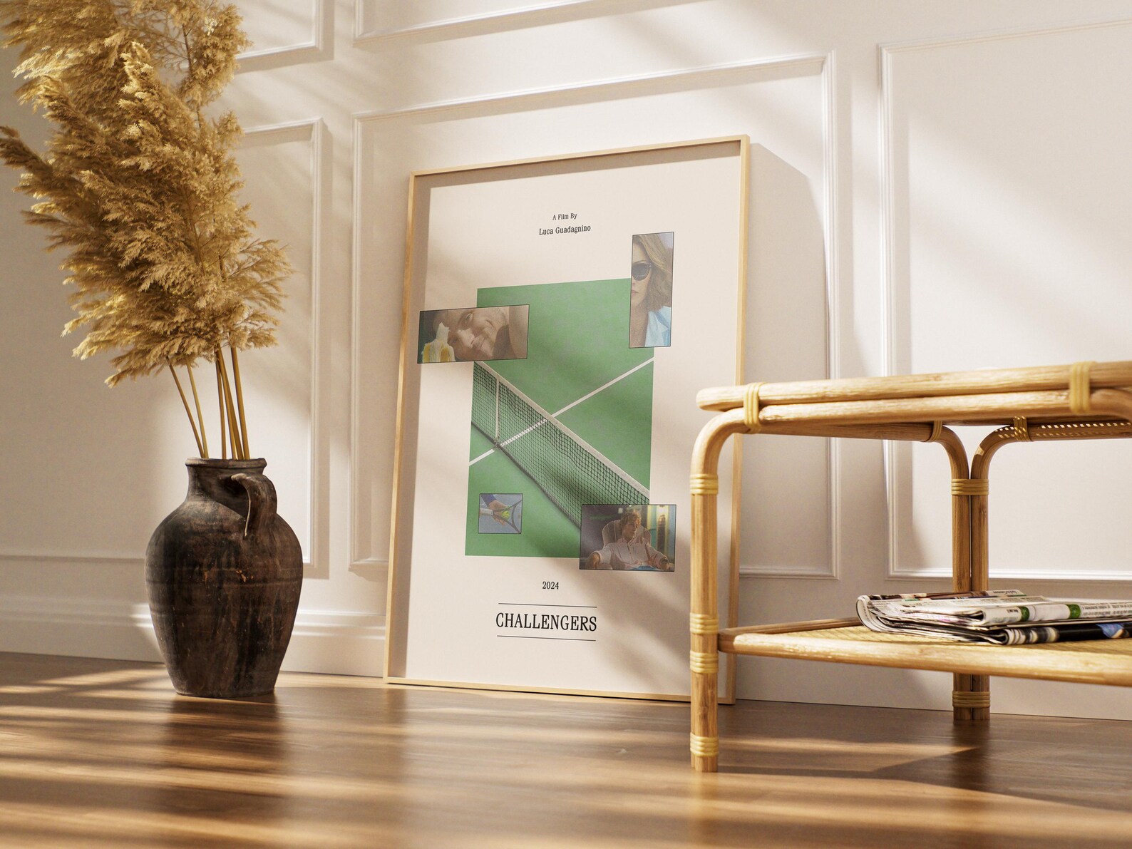 Challengers Movie Poster: Minimalist Sports Drama Film Print (digital ...