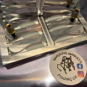 Mjukt bete - Mangrove Minnows (8-pack) Anpassad färg