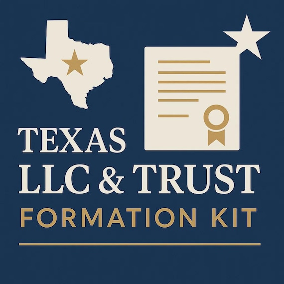 Texas LLC & Trust Formation Kit