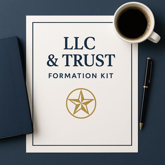 Texas LLC & Trust Formation Kit