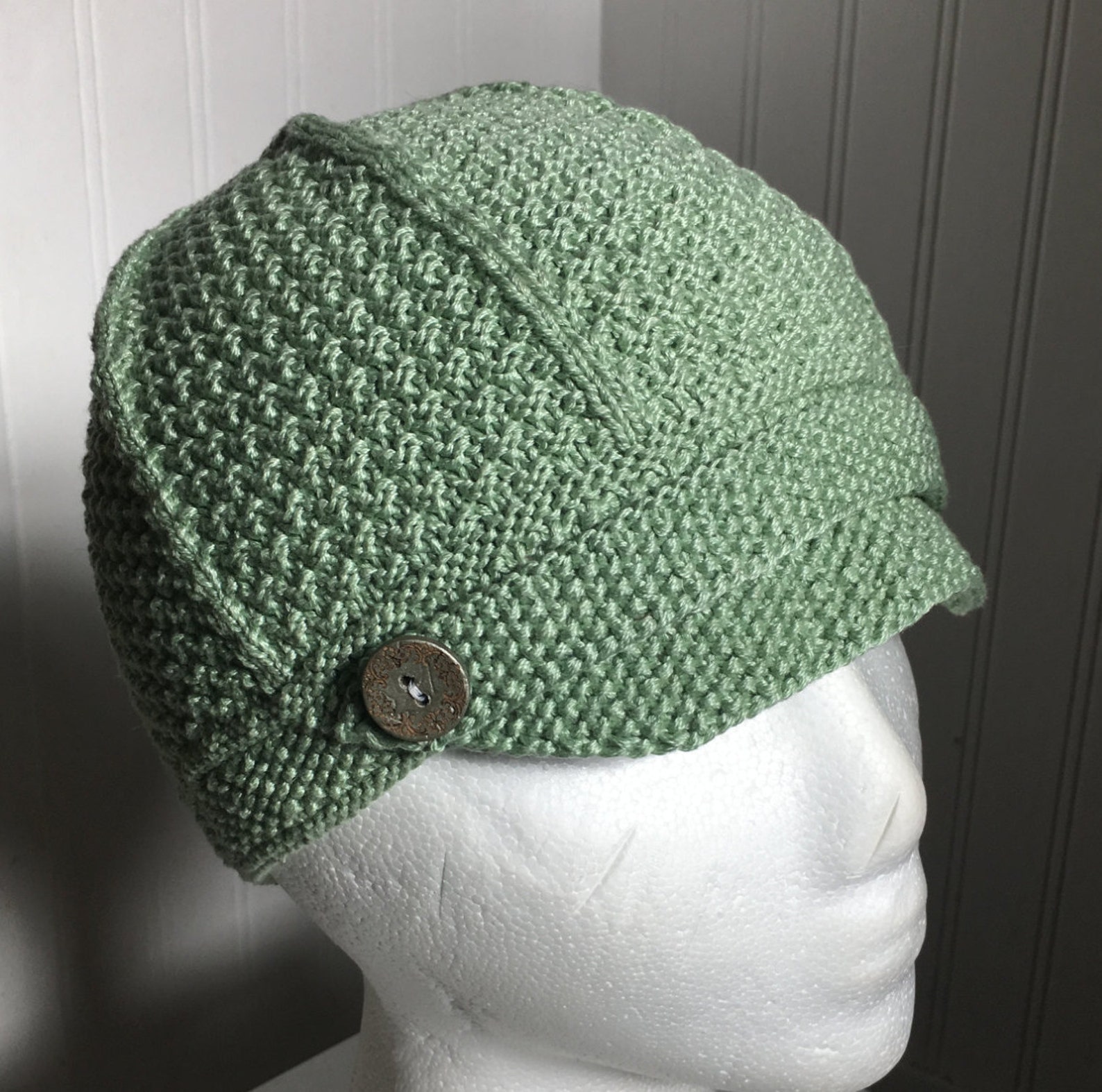 Child's Newsboy Cap knitting Pattern PDF Download Etsy