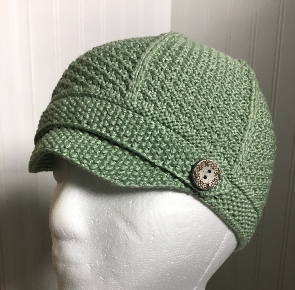 Child's Newsboy Cap knitting Pattern PDF Download Etsy