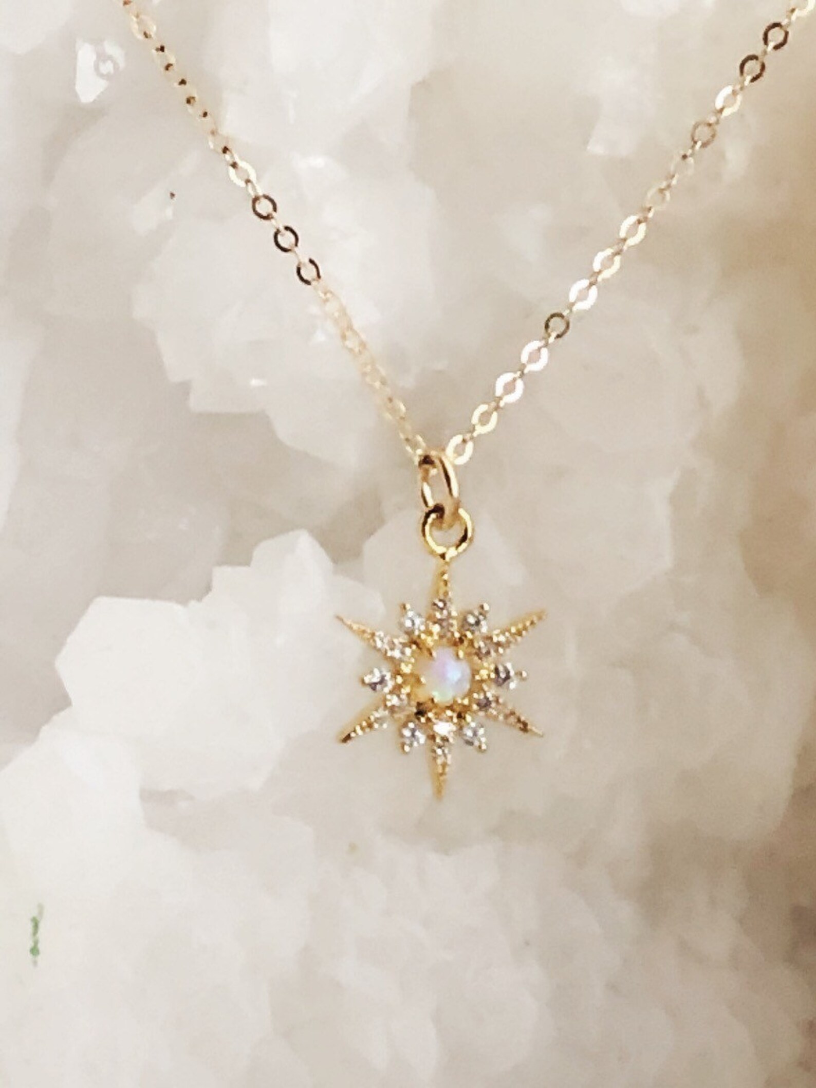 Opal north star necklace Outlet