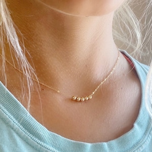 Add a bead necklace silver best sale