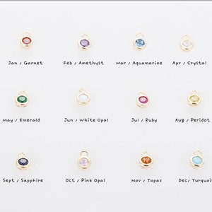 Zodiac sign necklace November birthstone necklace Dainty zodiac necklace Topaz birthstone necklace image 5