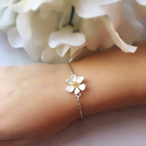 Flower girl bracelet, toddler flower girl bracelet, personalized flower girl gift, flower girl jewelry, little girl bracelet, child bracelet image 4