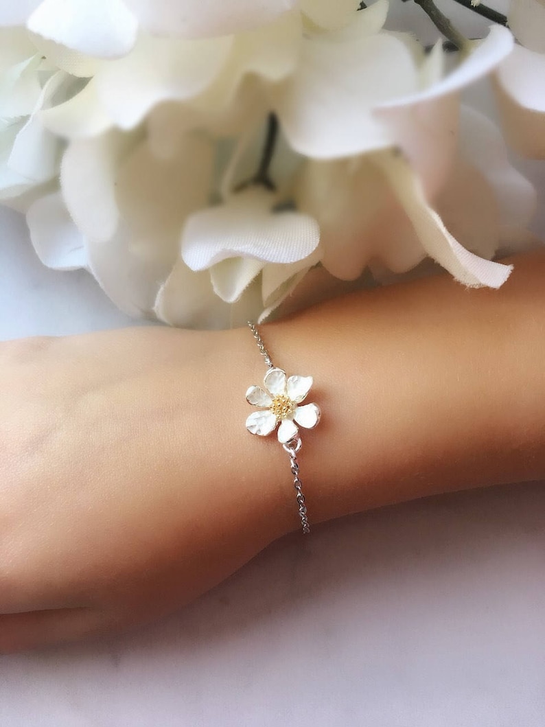 Flower girl bracelet, toddler flower girl bracelet, personalized flower girl gift, flower girl jewelry, little girl bracelet, child bracelet image 4