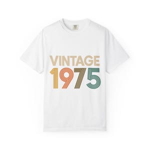 50th Birthday Shirt, Vintage 1975 Shirt, 50th Birthday Gift For Women, 50th Birthday Gift For Men, 50th Birthday Woman, 50th Birthday Friend