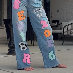 Painted-Jeans Made to Order