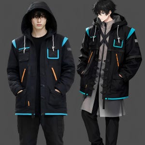 Arknights Doctor-cosplayhoodie – Rhodes Island Techwear-animejas