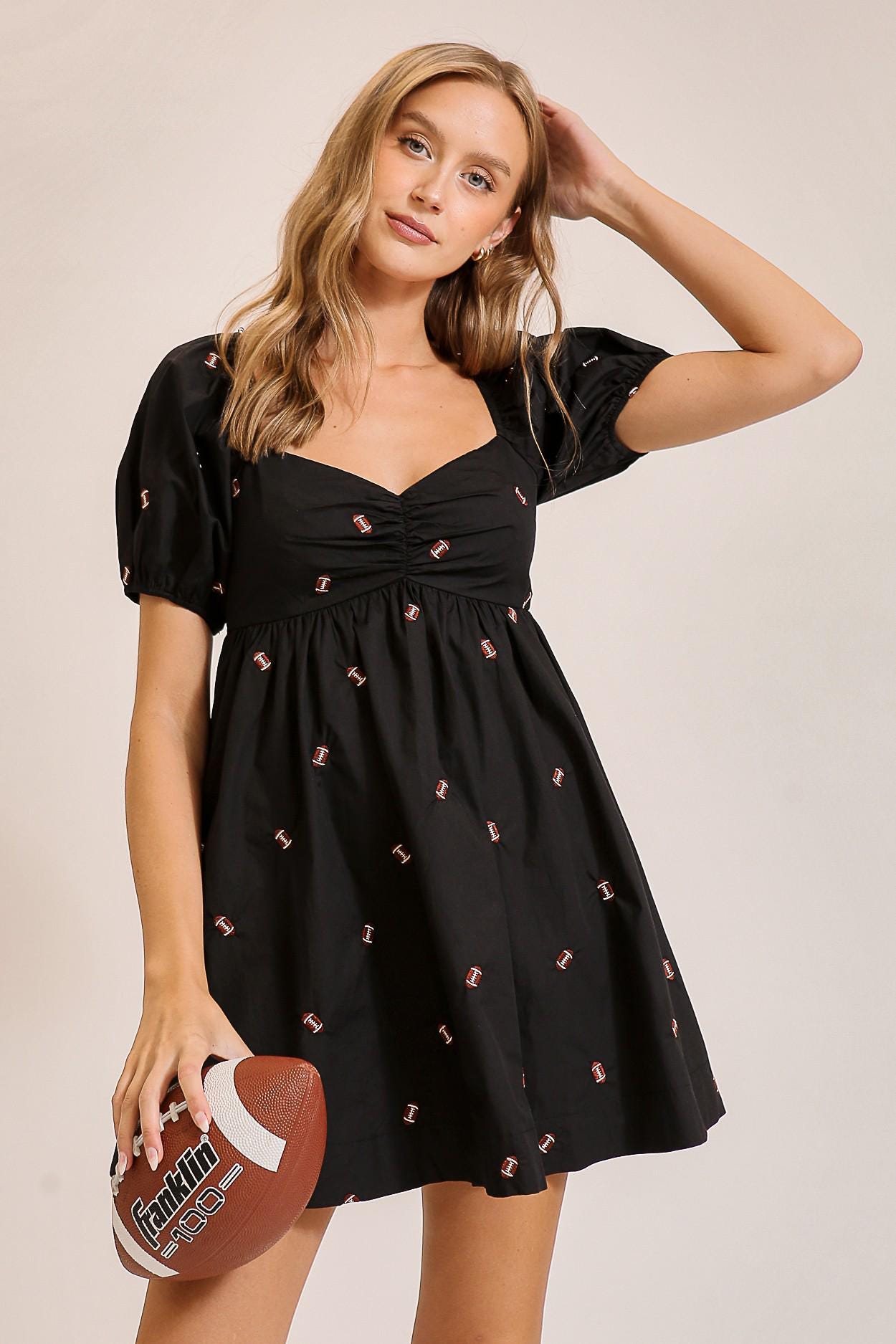 edikted white halter dress Ivory Oversized Mini Dress main image 0