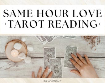 Same Hour Love Tarot Reading: In-Depth Psychic Guidance
