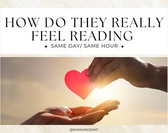 Psychic Tarot Reading: Feelings and Thoughts - Same Day/Hour