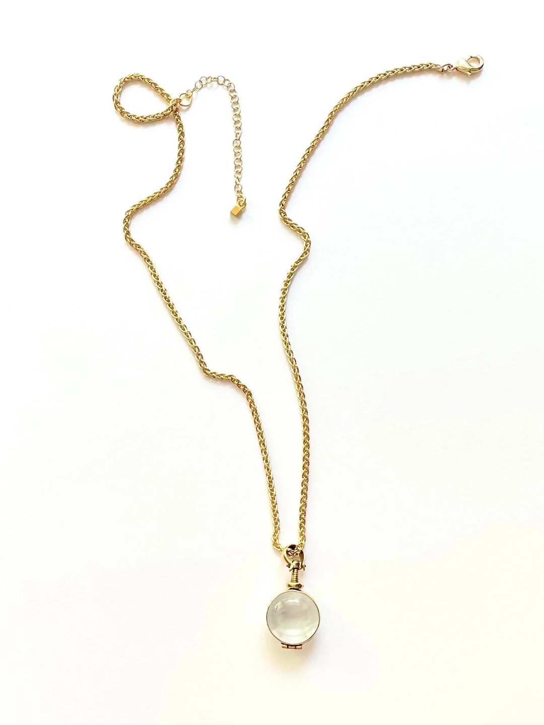 Pure Locket Chain Locket Chain, Gold Chain, Adjustable Chain, Necklace for Locket ...