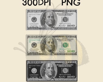 Vintage 100 Dollars Bill Design – Editable Dollar (ai, eps, png, svg)