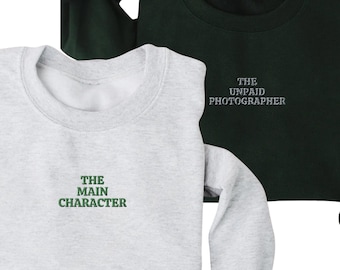 Gestickte Paar-Sweatshirts: Valentinstag, Geschenk für Freund, Jahrestagsgeschenk