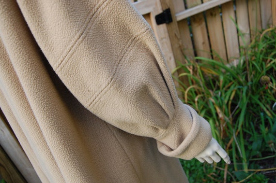60s Cream Knee Length Coat with Edwardian Style C… - image 5
