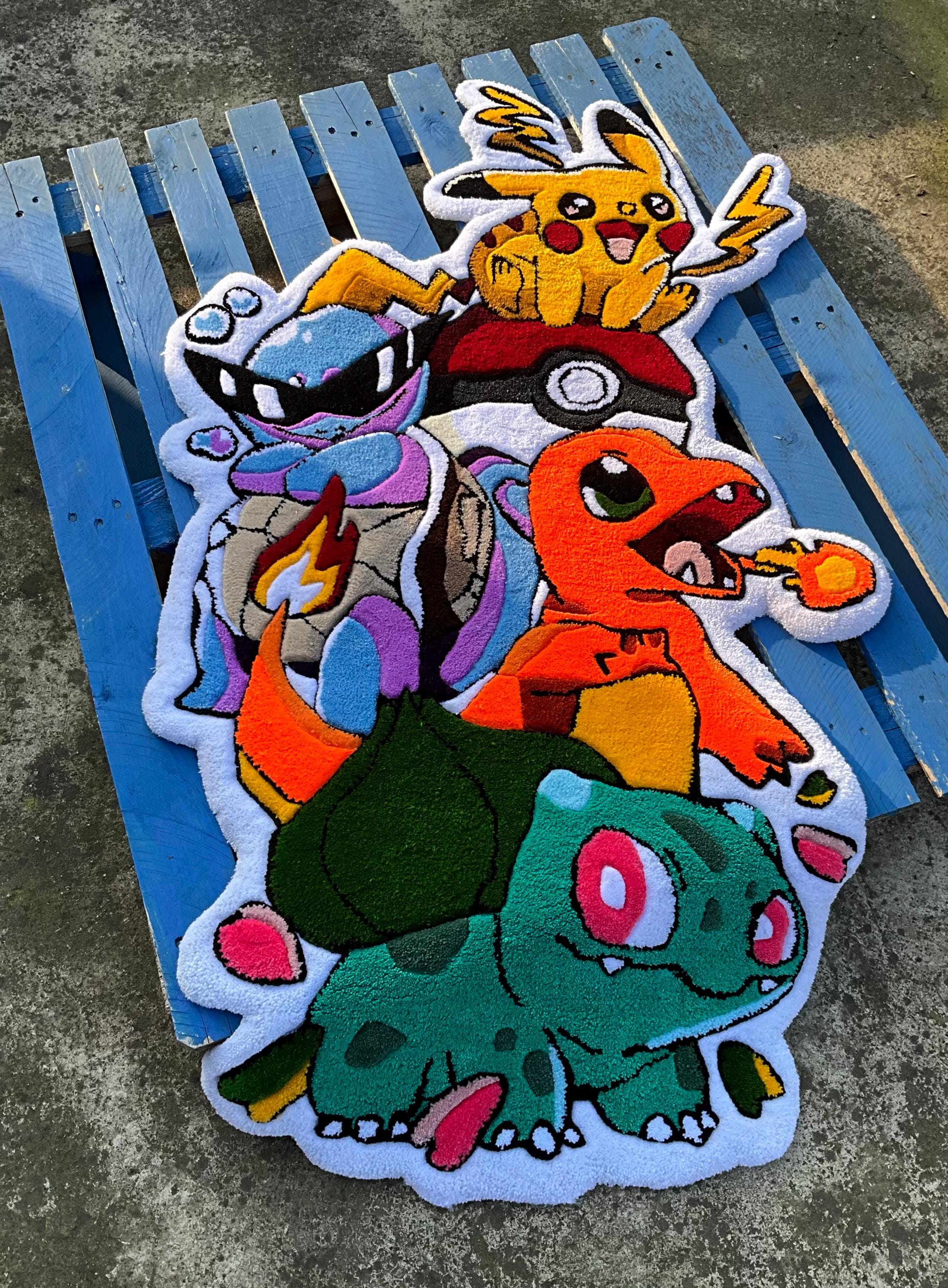 Squirtle Tuft Rug - Etsy