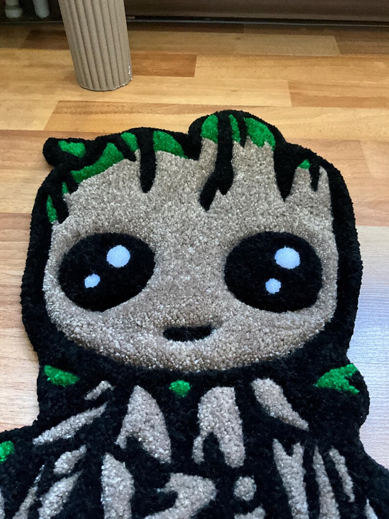 Handmade Tree Character Tufted Rug – Kawaii Home Decor - Etsy