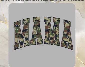 Retro Mama Camo Ready to Press,Hunting Season DTF Transfers,Hunting Direct to Film,Duck Hunter Ready to Press,Girls Camo Fall Heat Press