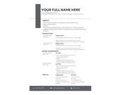 Minimalist Resume Templates – Canva Editable, ATS Friendly Professional CV Bundle for Job Search