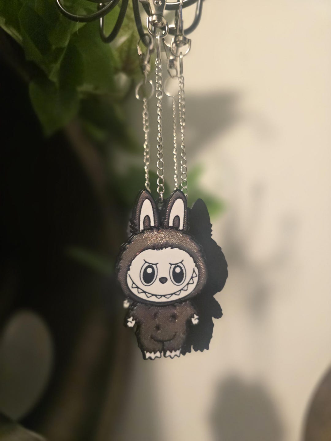 Labubu Key Tag Labubu Keychain, Backpack Tag, Diaper Bag, Lunchbox Tag. Custom Colors ...