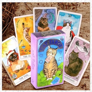 Cat Tarot Deck: 78 Whimsical Cards for Kitten Lovers