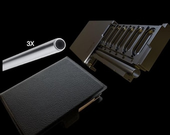 Full Modular Wallet Kit – Sleek Black Case with Pouch & Accessories