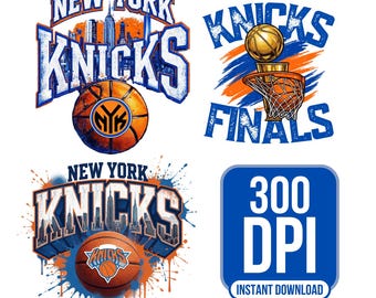 Knicks BasketBall PNG, Street Basketball Graphic, Basketball Shirt Png, Instant Digital Download