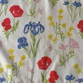 Vintage 1980s Laura Ashley Floral Cotton Fabric: Shabby Chic Cottagecore