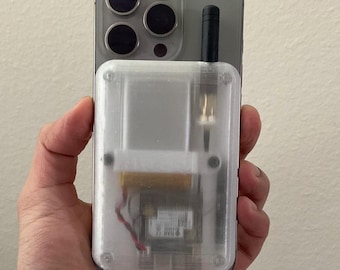 Boîtier compatible Meshtastic MagSafe + batterie incluse