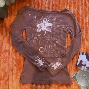 2000s Long Sleeve Top - Etsy