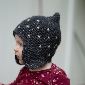CROCHET PATTERN: Crochet Pixie Hat for Baby - Crochet Forest Pixie Hat  (PDF Download Pattern)