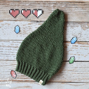 CROCHET PATTERN: Hero Link Hat -  Pdf DOWNLOAD