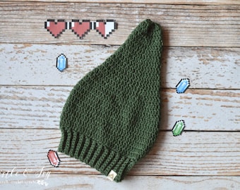 CROCHET PATTERN: Hero Link Hat -  Pdf DOWNLOAD