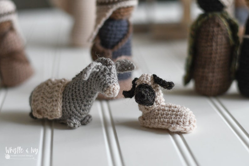 CROCHET PATTERN: Crochet Nativity Set pdf DOWNLOAD image 9