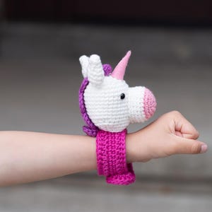 CROCHET PATTERN: Crochet Slap Bracelet Buddies (Crochet Pattern DOWNLOAD)