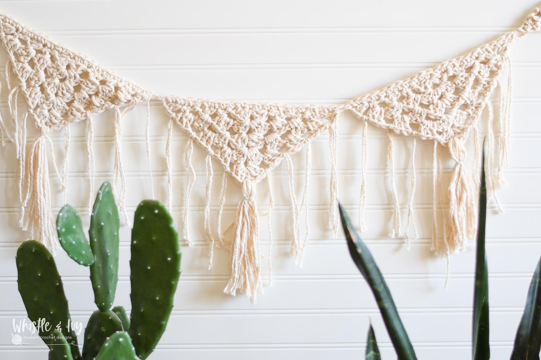 36 Hippie Crochet Patterns for Boho Outfits, Bags, Home Décor, and Gifts 35 Crochet Pattern: Boho Fringe Granny Triangle Crochet