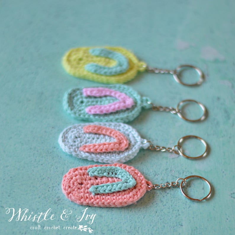 Flip-Flop Keychain Crochet PATTERN PDF DOWNLOAD image 4