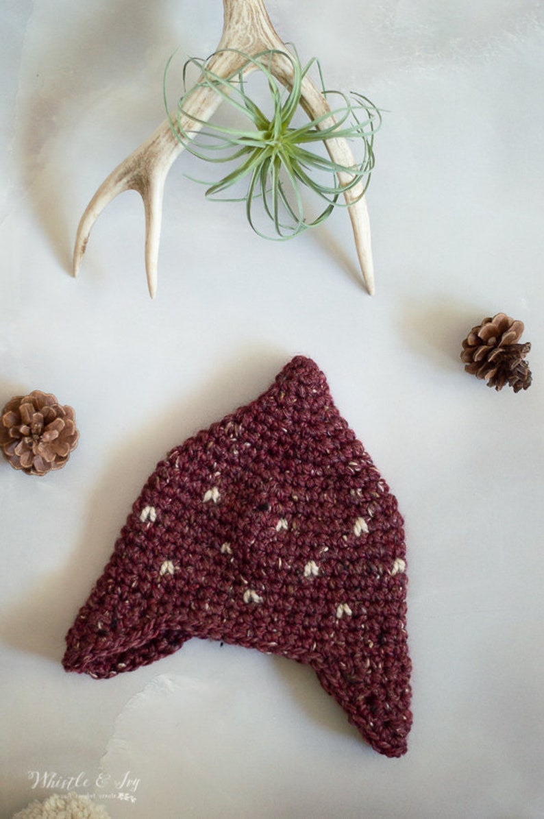 Crochet Pixie Hat for Baby Crochet Forest Pixie Hat CROCHET PATTERN PDF Download Pattern