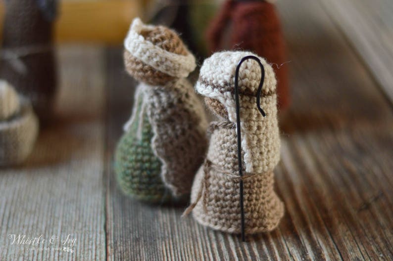 CROCHET PATTERN: Crochet Nativity Set pdf DOWNLOAD image 6