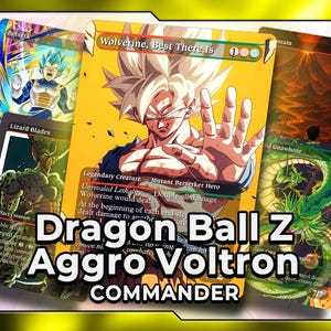 Dragon Ball Commander Deck – Wolverine EDH – 100 Cards – Custom MTG Proxy Deck – Created by MTG-Experts