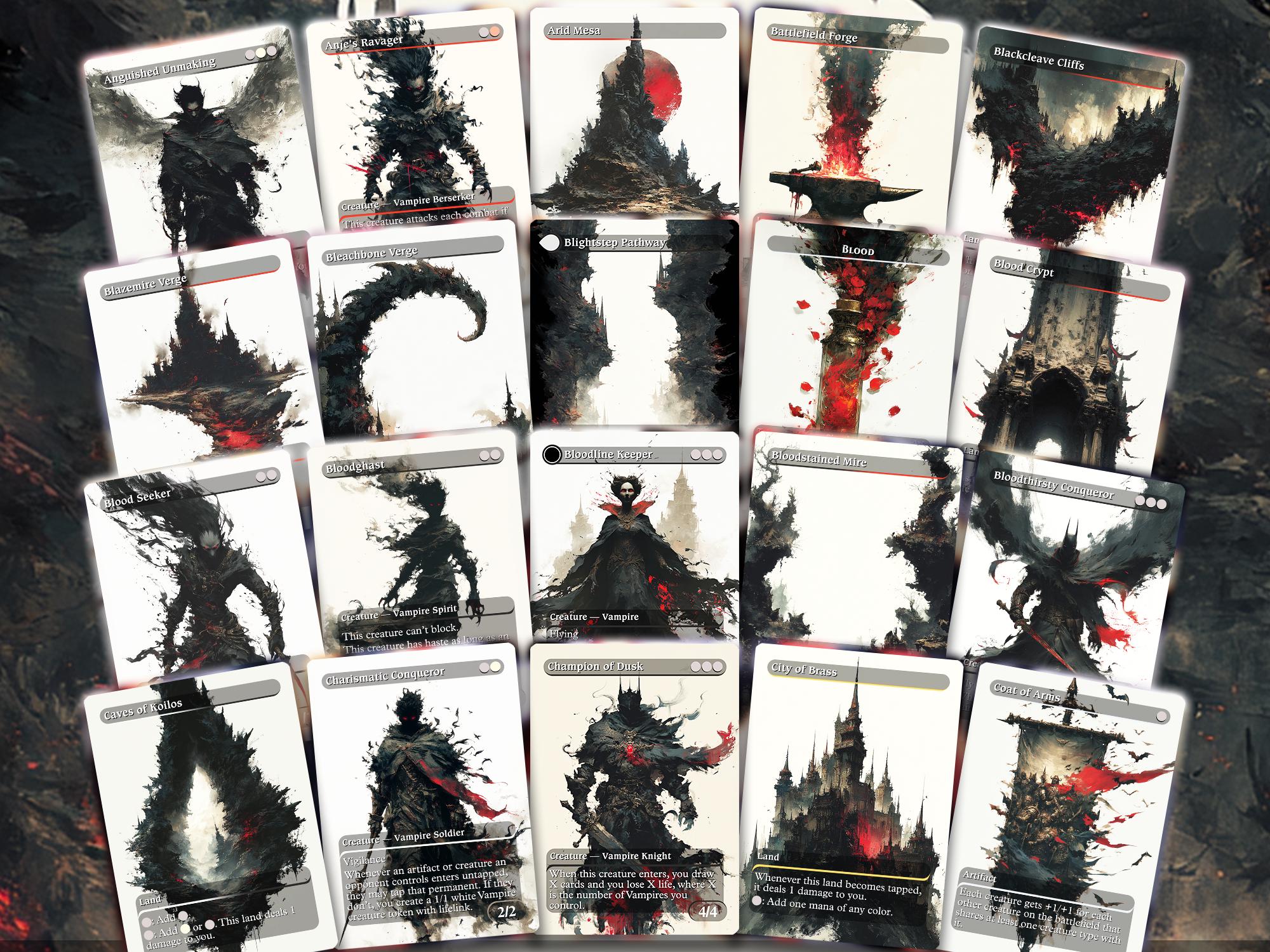 エドガー・マルコフ統率者デッキ – 貴族の吸血鬼代理 – EDH 100枚以上