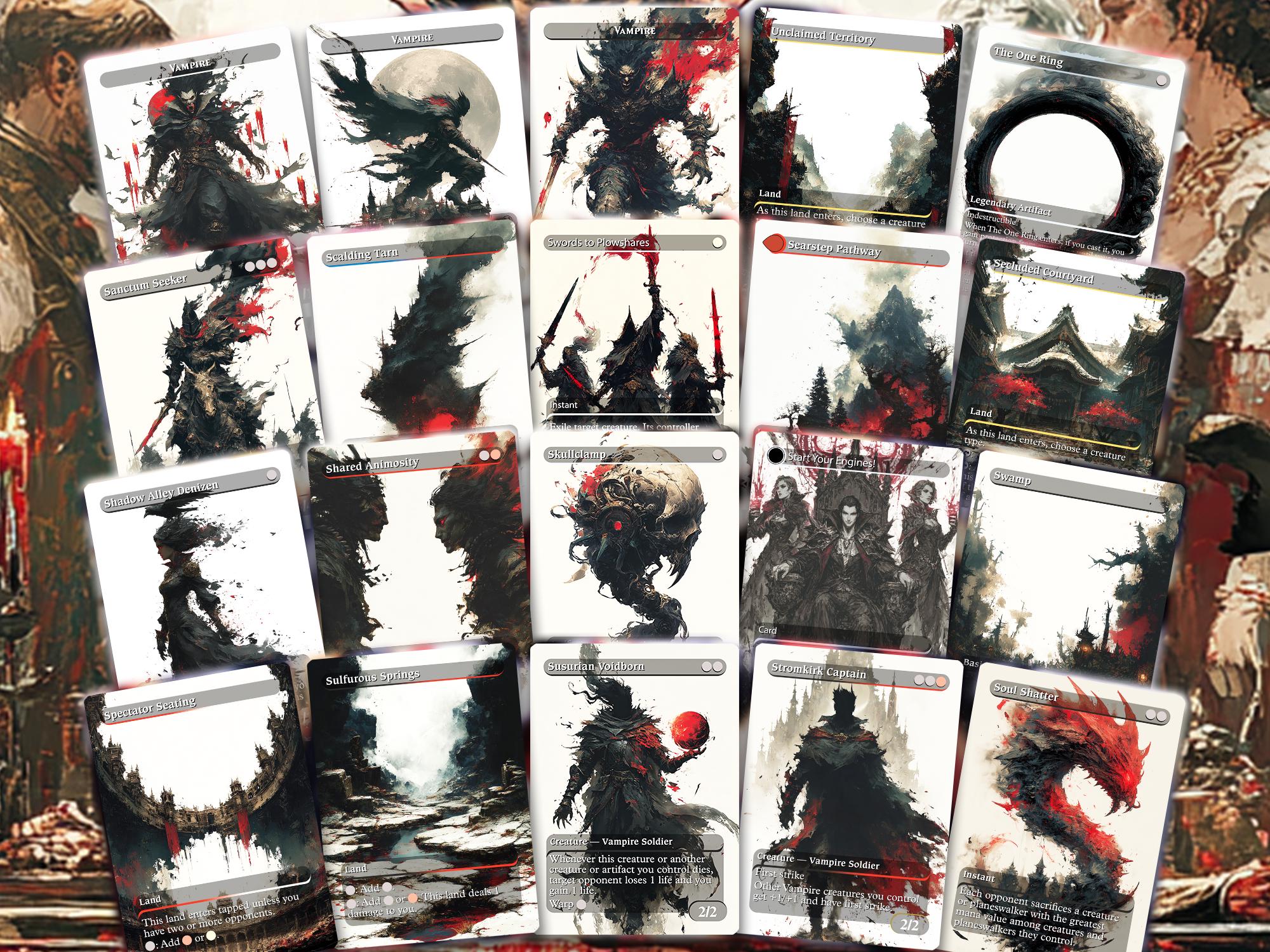 エドガー・マルコフ統率者デッキ – 貴族の吸血鬼代理 – EDH 100枚以上