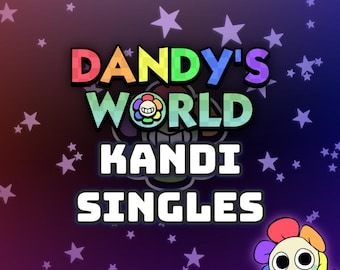 Bransoletki Kandi Dandy's World, spersonalizowane single Kandi, pakiet Kandi Fandom + Ship