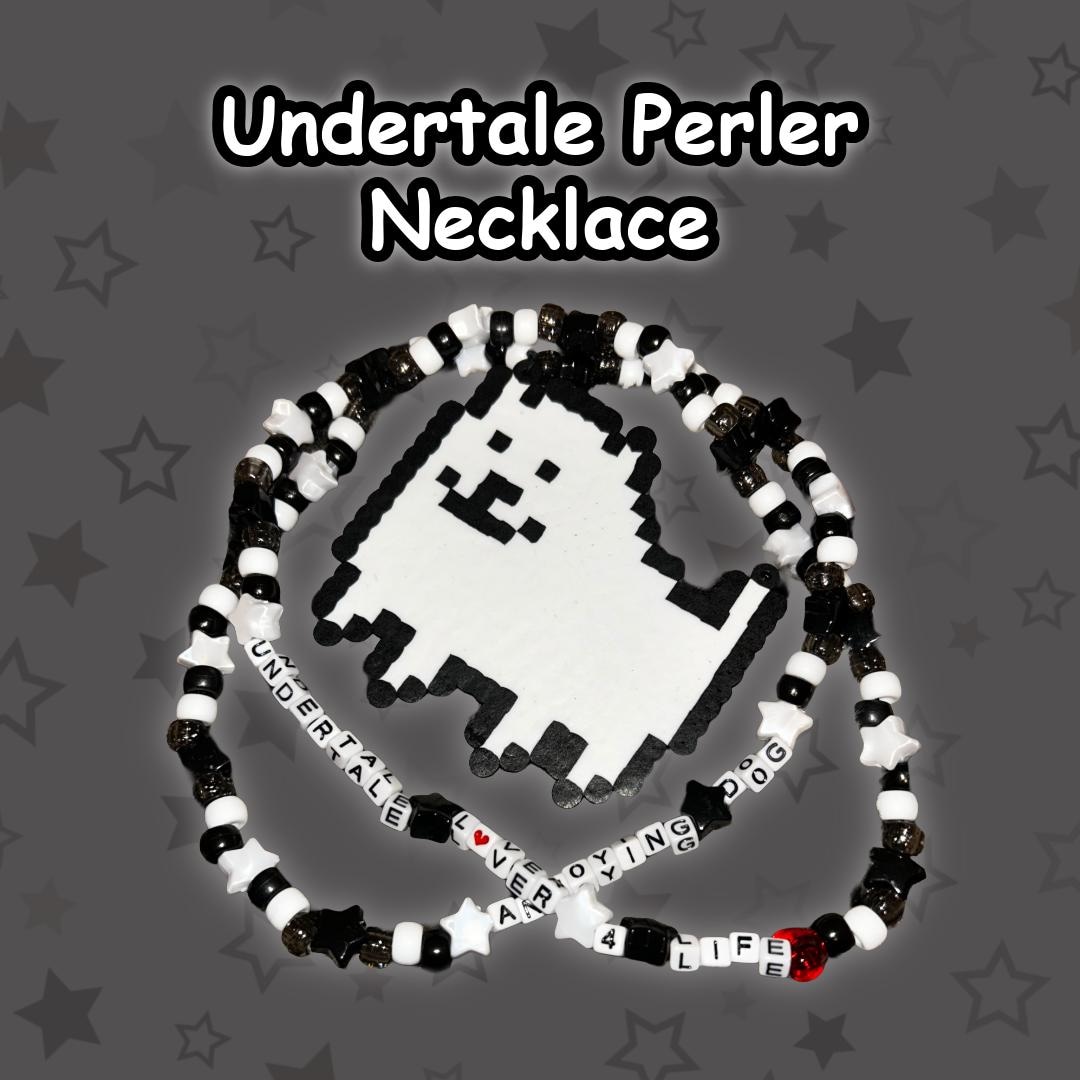 Undertale Annoying Dog Kandi Perler Necklace - Etsy