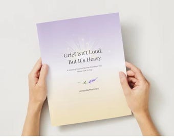 Guided Grief Journal: Healing Workbook for Loss (PDF)