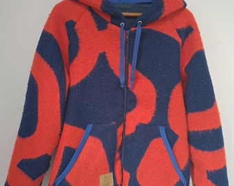 Vintage Lupo Di Mare Sina Cova Zip-up Wool Sweater – Made in Japan