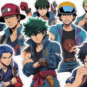 Tokyo Revengers Sticker | Anime Digital Download PNG | Gang Manga Art