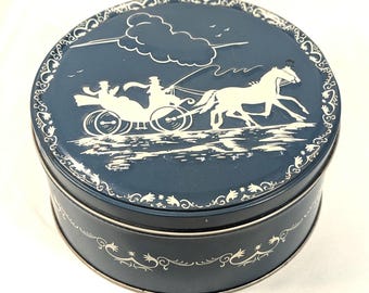 Vintage Shirley Jean Rum and Brandy Fruit Cake Tin